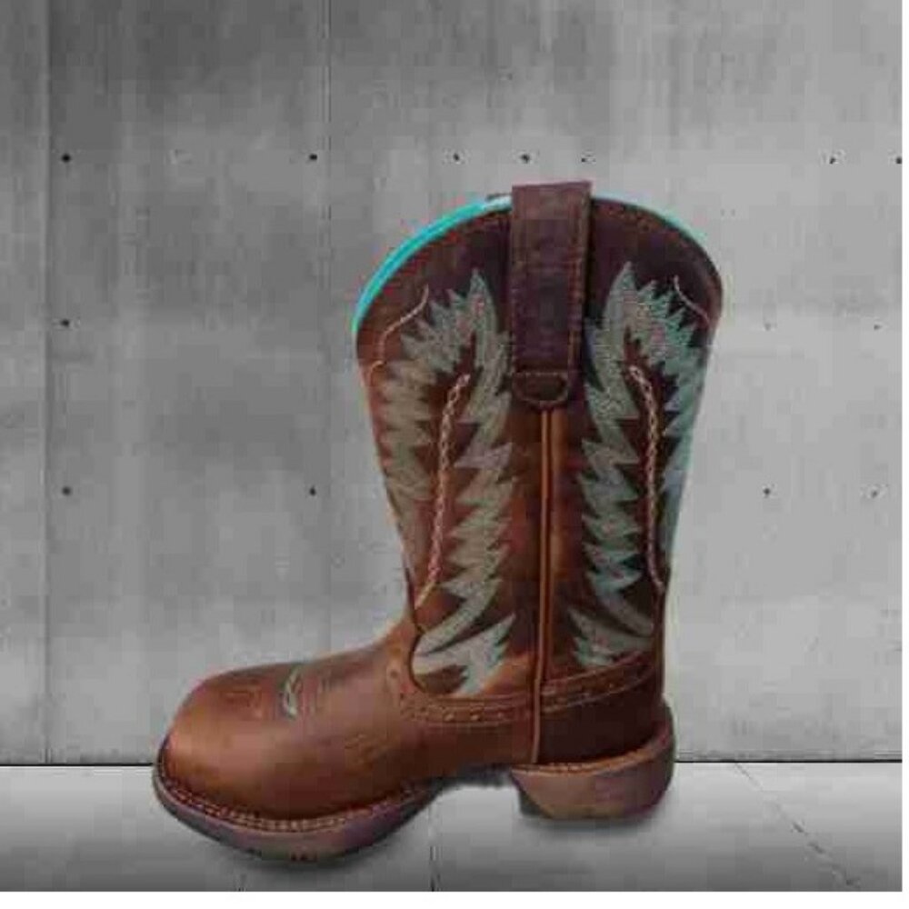 Shyanne Womens Composite Toe Brown Work Boots